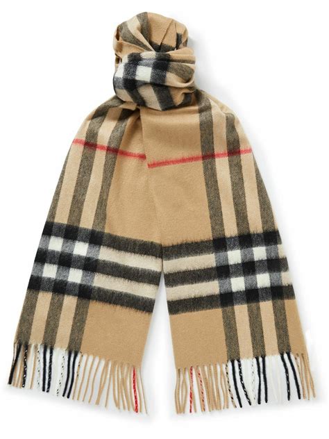 burberry fringed embroidered checked cashmere wrap|Burberry scarf 2024.